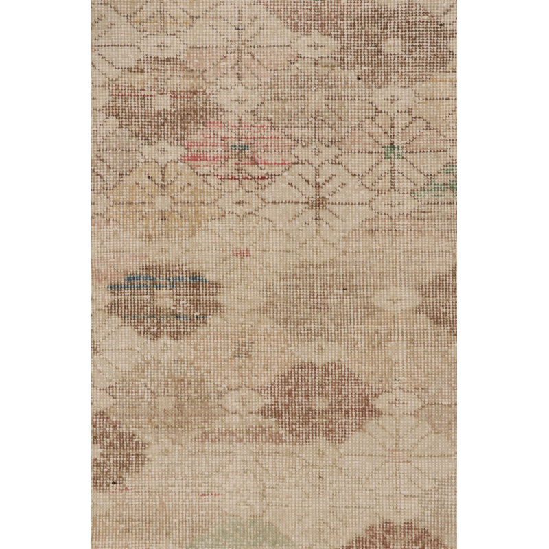 Vintage One-of-a-Kind 2'11X9'11 Hand Knotted Area Rug