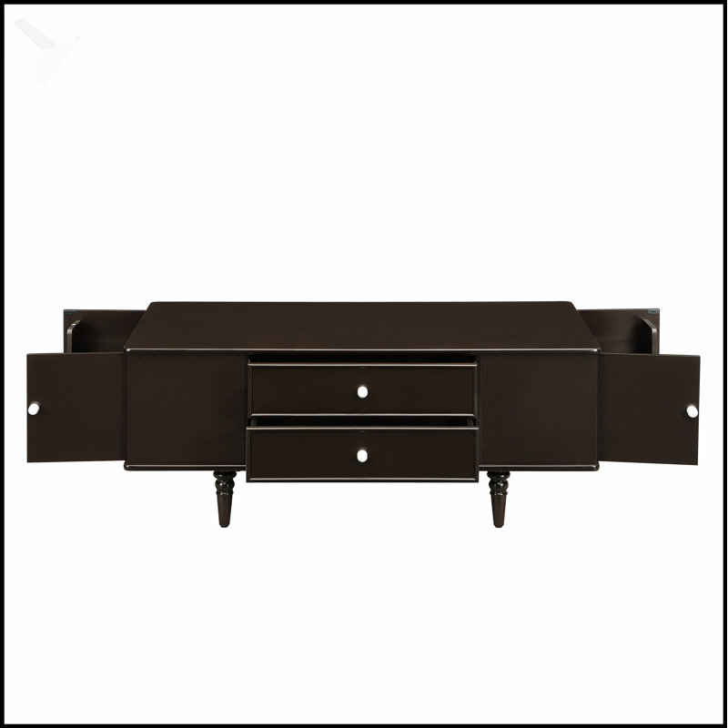 Table basse U-Can, Brun
