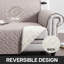 Quilted Pattern Reversible Waterproof Sofa Protector Slipcover-47852076-47852073