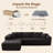 Viola 2 - Piece Upholstered Boneless Sectional-594538017-594206847