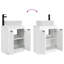 Single Bathroom Vanity with Ceramic Basin-552806763