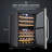 Ivation Dual Zone 19.5'' Freestanding 43 Bottle Wine Refrigerator