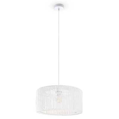 Prana 1-Light Drum Pendant