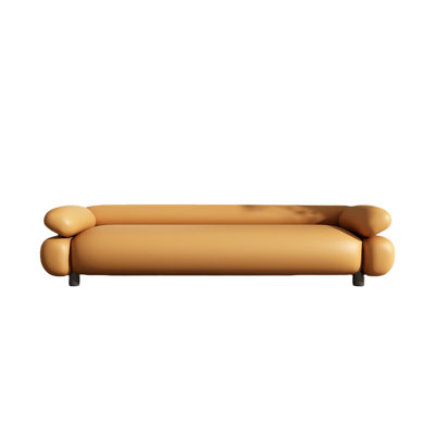 Banc rembourré polyvalent en cuir