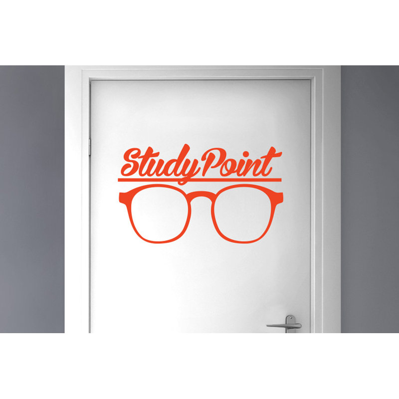 Wall Decal, Orange