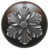 Antique Pewter/Dark Walnut Wood