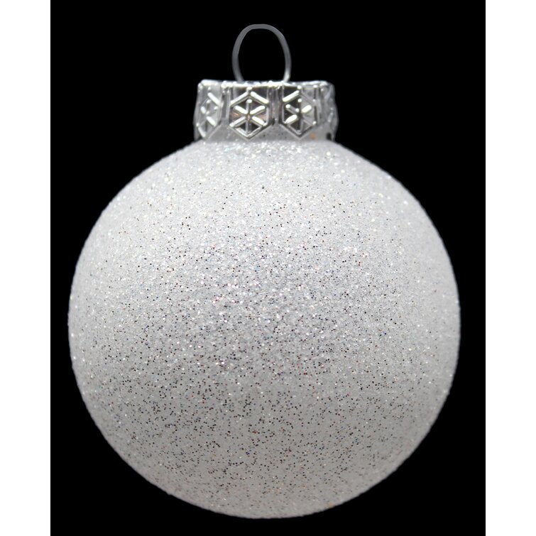 Clear Ornament with Glitter Interior