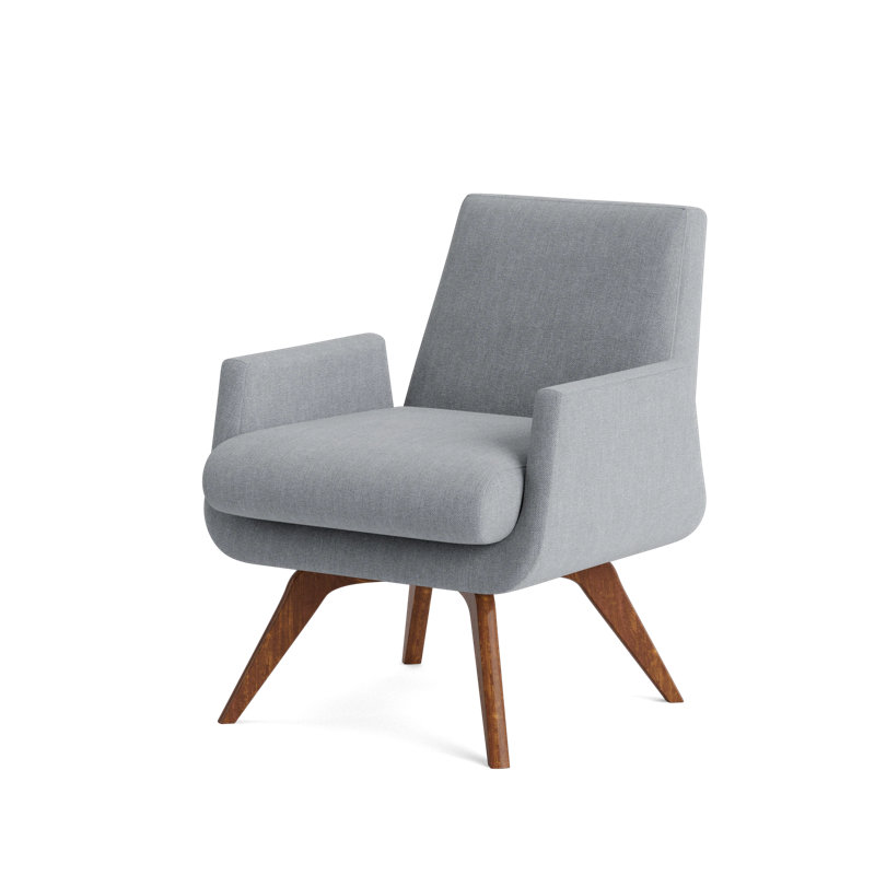 Loyd Accent Chair, Performance Weave - Zinc