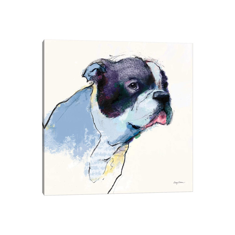 Jason Watercolor Pastel - Wrapped Canvas Print, 45.72cm H x 45.72cm W x 1.9cm D
