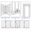 Barrière pour animaux 6 panneaux Cohyn-1354274621