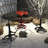 Elinna Swivel Adjustable Height Counter Stool with Metal Frame-2139929107