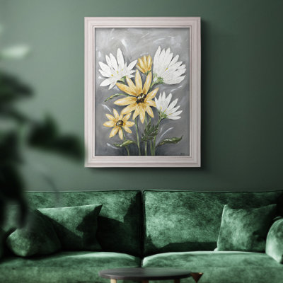 Summer Daisies I, reproduction d'art sur toile
