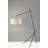 73'' Black Arched Floor Lamp