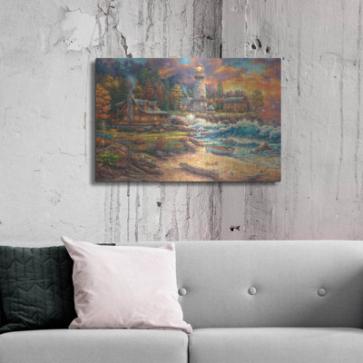 Longshore Tides 'Providence By The Sea' by Chuck Pinson Metal Wall Art