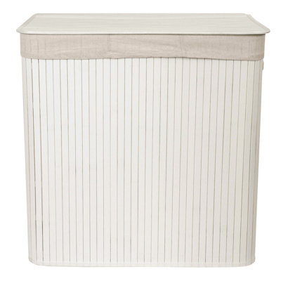 Bamboo Laundry Hamper with Handles