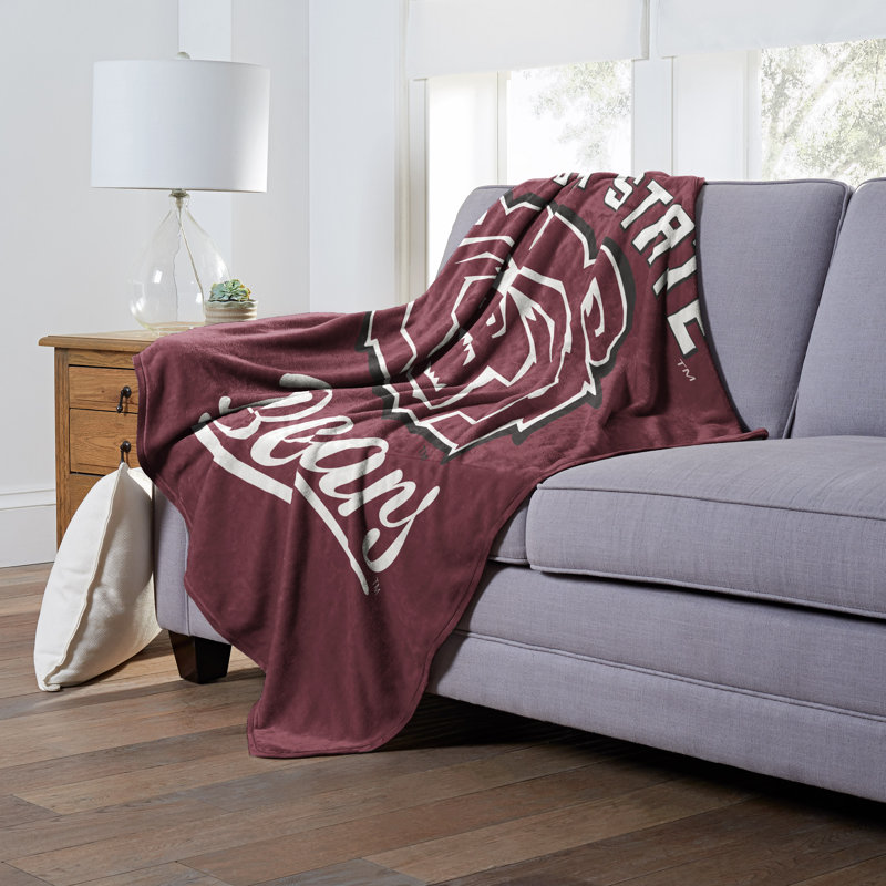 NCAA Silk Touch Throw Blanket, Ultra-Soft College Sports Fan Accent, 50 x 60 Inches, Missouri State