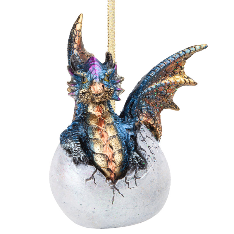 Hard Boiled Dragon Hanging Figurine Ornament