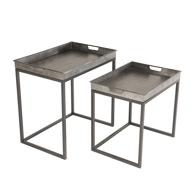 SandpiperCove Tray Top Frame Nesting Tables