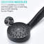 Pomme de douche à main haute - 5 modes de jet, support stable, bronze huilé, facile à installer avec modes de tuyau Performance, usure, finition bronze, inclus-117060413