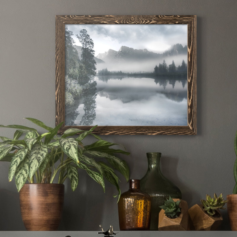 «Gift of Silence», reproduction d'art sur toile encadrée, H 24 po x l 18 po x P 1,5 po, Toile avec cadre en noyer