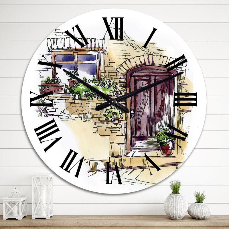 Horloge murale surdimensionnée, Moyen