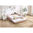 Upholstered Daybed with Trundle and Sturdy Wooden Frame Featuring Modern Diamond Grid Design for Bedroom or Guest Room Use.-2058711461