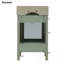 Meuble-lavabo avec lavabo simple, 1 tiroir et 1 porte-1059511372