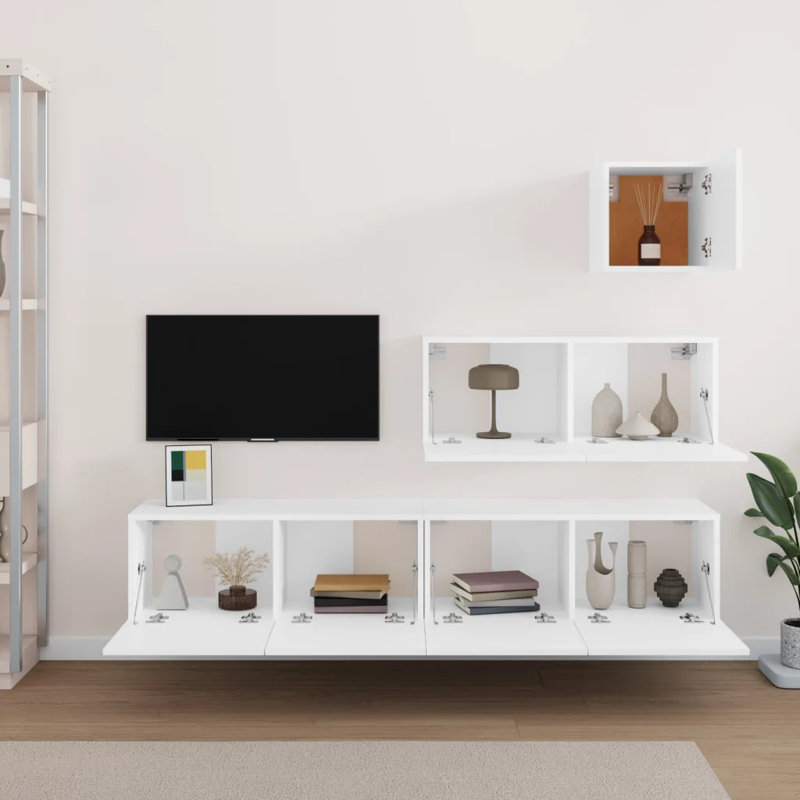 Korry TV Stand, White 1