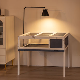 Terrarium en bois massif 38 po x 24,2 po x 32,1 po