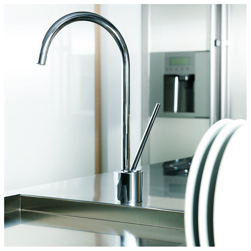 Sedna Single Handle Kitchen Faucet, Brushed Nickel