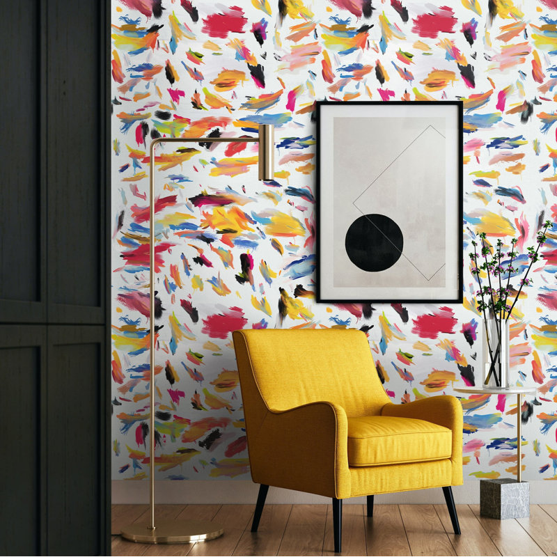 Arnes Brushstroke Print wallpaper