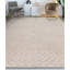 Geometric Area Rug in Camel