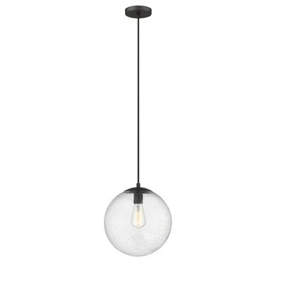 Luminaire suspendu sphère 1 lumière Coffeng