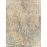 Wool Abstract Area Rug