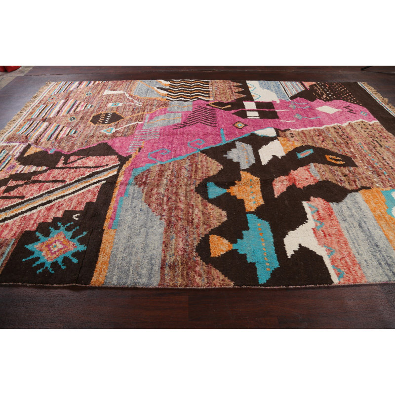 One-of-a-Kind 9'5" X 12'8" Wool Area Rug in Multicolor