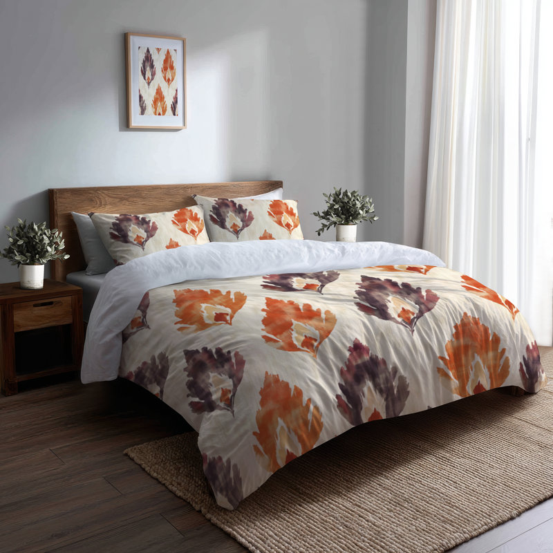 Ensemble de literie 3 pièces Country Farmhouse - Ensemble de housse de couette et coussin décoratif Classic Farmhouse