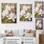 Blanc et rose magnolia tranquillité - impression-489416025-489416022