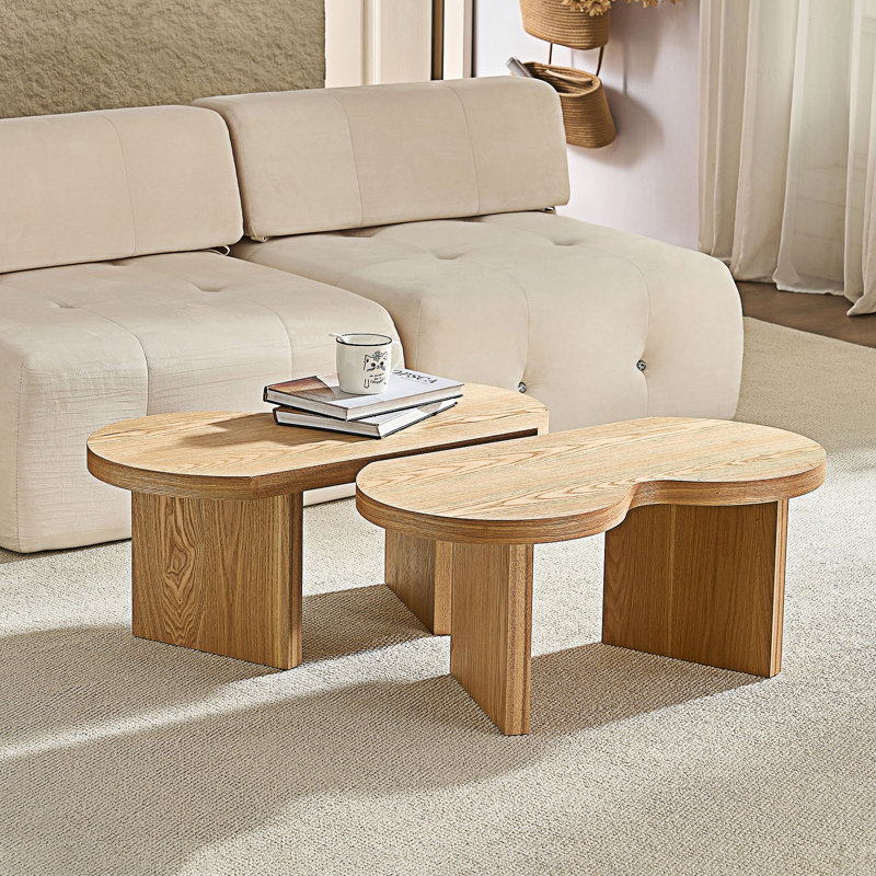 Table basse en bois, Naturel