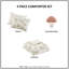 Ensemble d'édredon champignon simple / simple TG