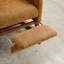 Chaise berçante avec repose-pieds rétractable-493507874