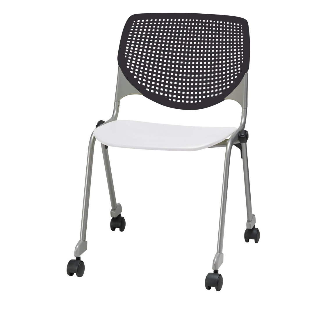 Kool Armless Poly Stackable Chair KFI Studios 