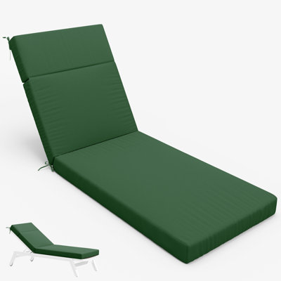 Outdoor Chaise Lounge Chair Cushion,72"X21"X4"