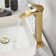 12.2” Solid Brass Single Lever Vessel Sink Faucet, High Arc Sink Faucet with Optional Drain Assembly