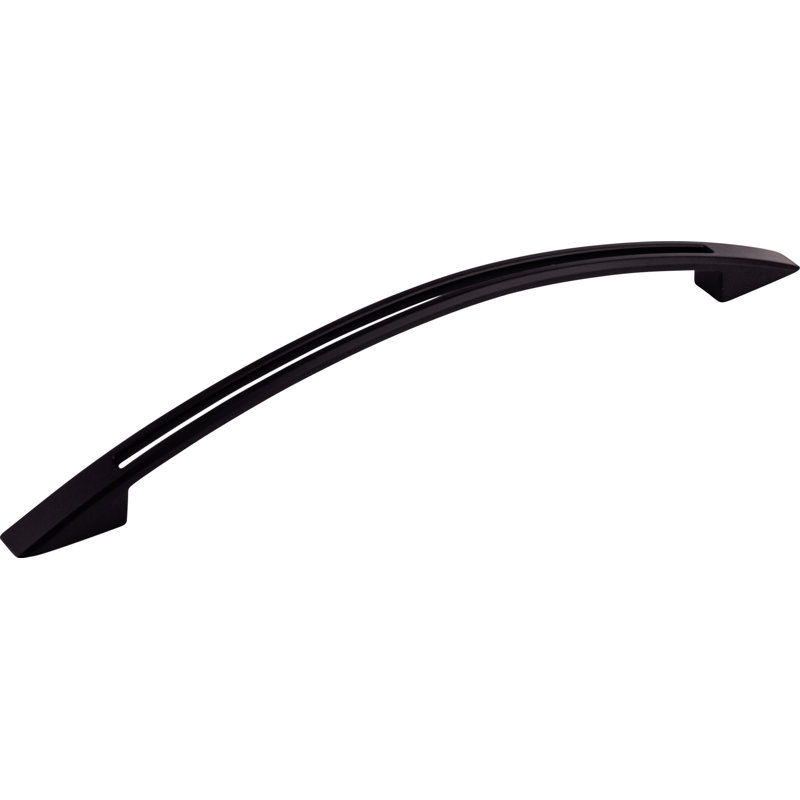 Tango Cut Out Center Bar pull, Flat Black, 7 1/2" Center to Center