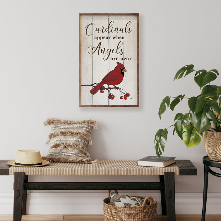 Cardinals Appear - 8.5 x 10 Frame (Holds 6 x 4 Photo) – Amy's Cottage  of Williamstown