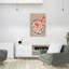 Art mural côtier rose, homard rose-129090786
