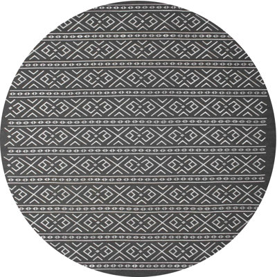 Tapis contemporaine violet/gris/noir zone