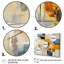 Papier Euphoria II - Collages abstraits, décoration murale-136349321-136349320
