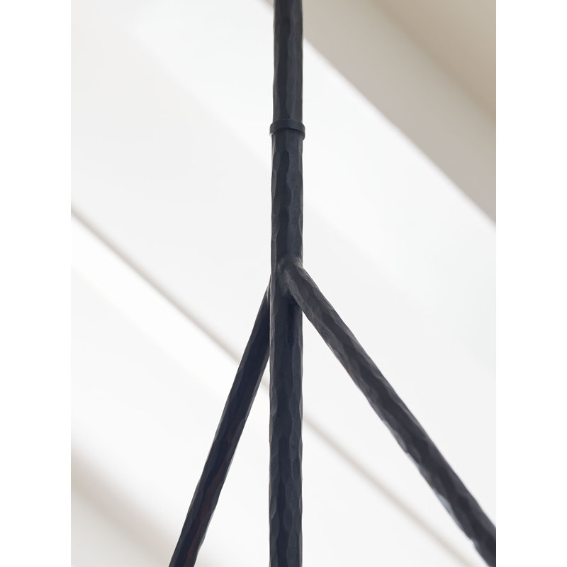 Suzanne Kasler Collette Large Linear Pendant, Aged Iron