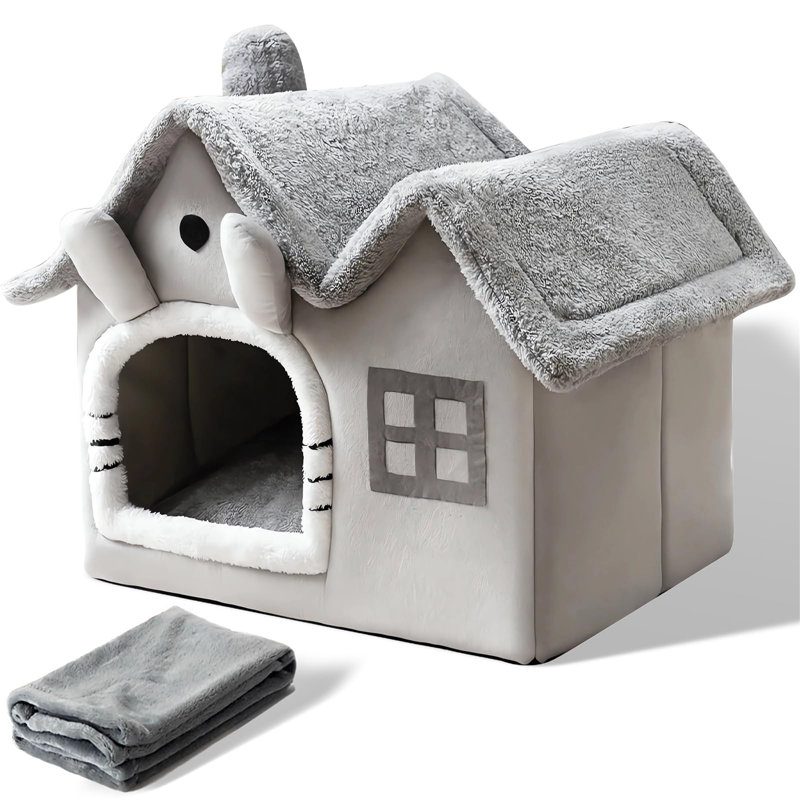 Velvet Nest Pet Bed